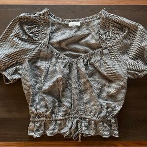 LoveShackFancy Gingham Top (Size XS)